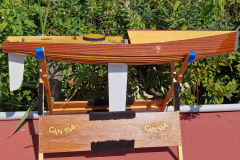 Custom made plywood topsides
